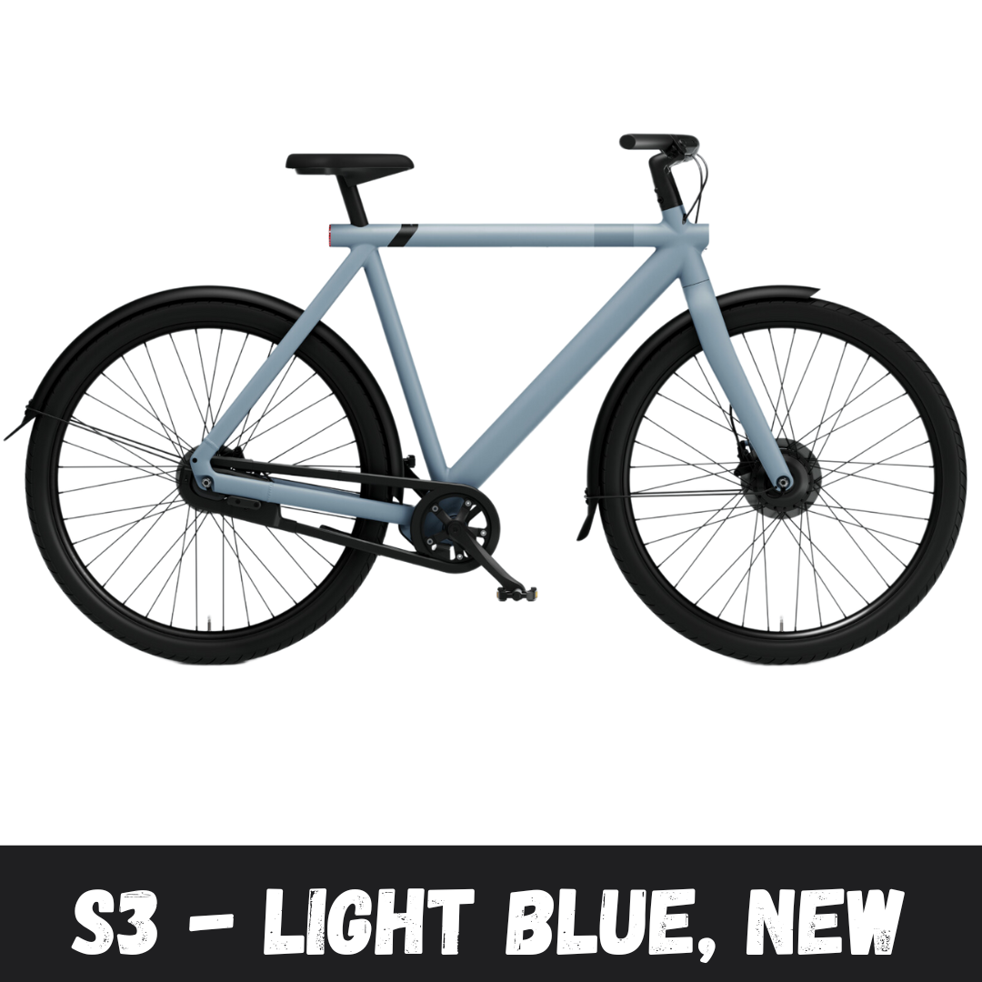 Brand New VanMoof S3 Light Blue - Sealed 2021 Apple Find My Model